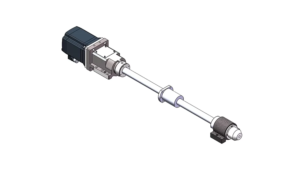 Guide rail lead screw