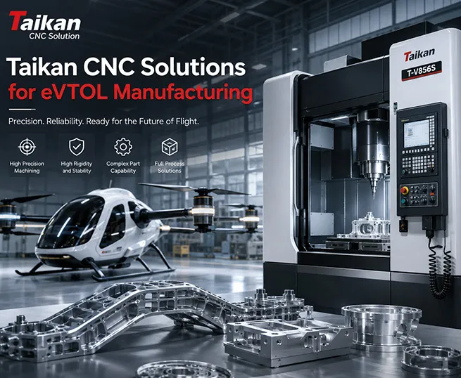 Taikan eVTOL CNC Machining Solutions